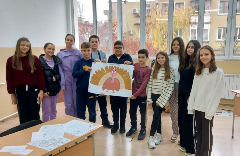  "Thanksgiving day - Денят на благодарността" - 3 ОУ Димитър Талев - Благоевград